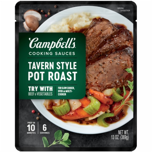 Campbell's® Tavern Style Pot Roast Sauce Multipack Perspective: top