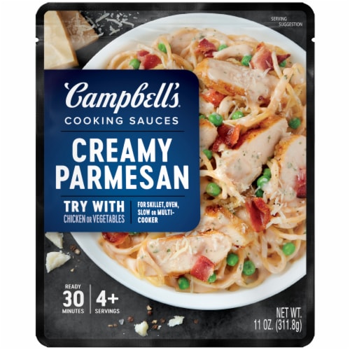 Campbell's® Creamy Parmesan Chicken Skillet Sauce Perspective: top