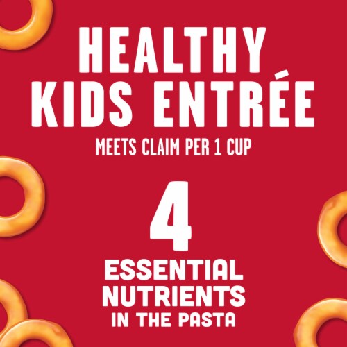 Campbell's® Disney® Princess SpaghettiOs® Tomato and Cheese Sauce Cool Shapes Pasta Perspective: top