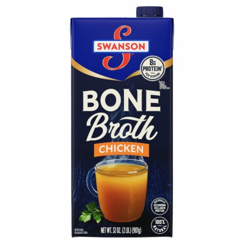 Swanson® Chicken Bone Broth Case Perspective: top