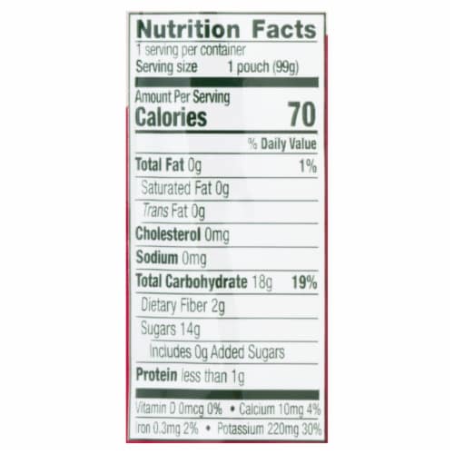 Beech-Nut® Fruities Banana Apple Strawberry Stage 2 Baby Food Perspective: top