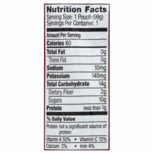 Beech-Nut Fruities Pear Mango & Squash Stage 2 Baby Food Perspective: top