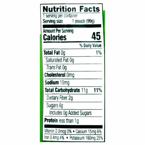 Beech-Nut® Veggies Stage 2 Squash Peas & Pears Baby Food Pouches Perspective: top