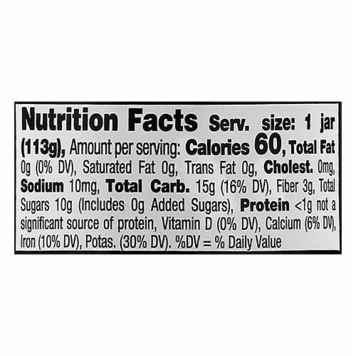 Beech-Nut Naturals Beets Pear & Pomegranate Stage 2 Baby Food Perspective: top