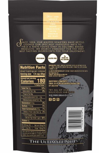Squirrel Sweet Brown Butter Cashew, 3.5 Ounce -- 6 per case Perspective: top
