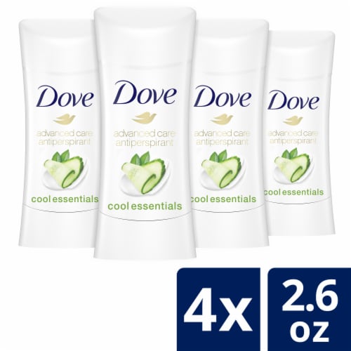 Dove Women 48-Hour Protection Advanced Care Cool Essentials Antiperspirant Deodorant Stick Perspective: top