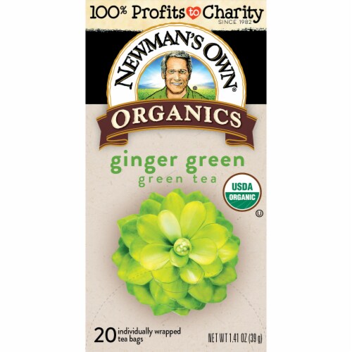 Newman's Own Organic Variety Pack Herbal Tea with 20 Tea Bags Per Box (4 Pack) Perspective: top
