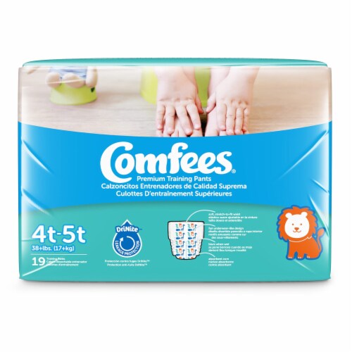 Comforts™ For Toddler Day & Night Training Pants Girls 4T-5T (37+