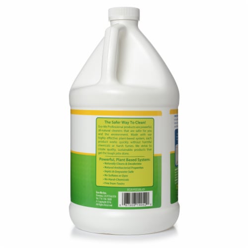 Eco-Me Pro 4pk. 1 Gallon Floor Cleaner  Lemon Scent Perspective: top