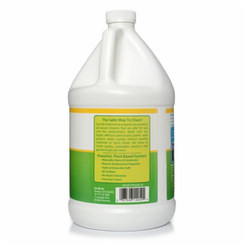 Eco-Me Pro 4pk. 1 Gallon Tile Cleaner  Lemon Scent Perspective: top
