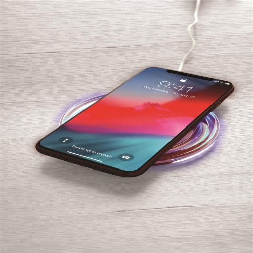 Wireless Smart Phone Charger Perspective: top