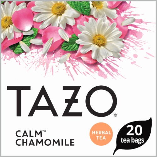 Tazo Decaf Calm Chamomile Tea (4 Pack) Perspective: top