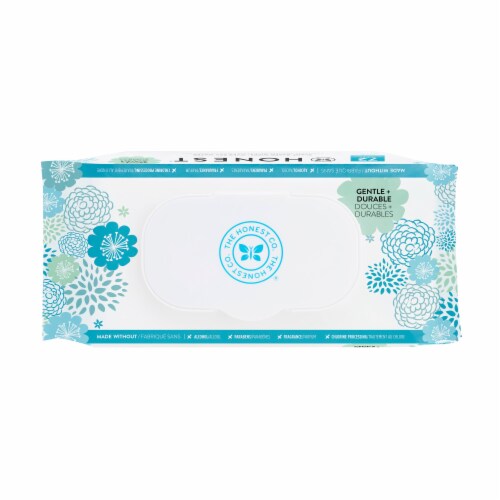 The Honest Co. Classic Plant Based Wipes Perspective: top