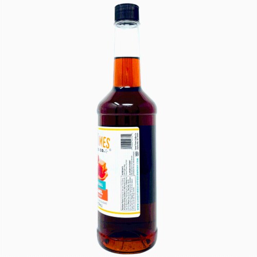 Caramel Syrup, All Natural, Vegan, Gluten-Free, Non-GMO Cane Sugar, 25.4 Fl Oz Bottle, 6 Pack Perspective: top