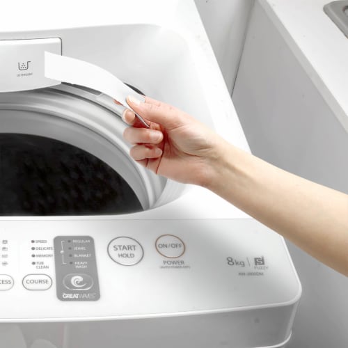 Beyond Concentrated Laundry Detergent Sheets.  Dye & Chlorine Free.  Zero Plastic Waste! Perspective: top