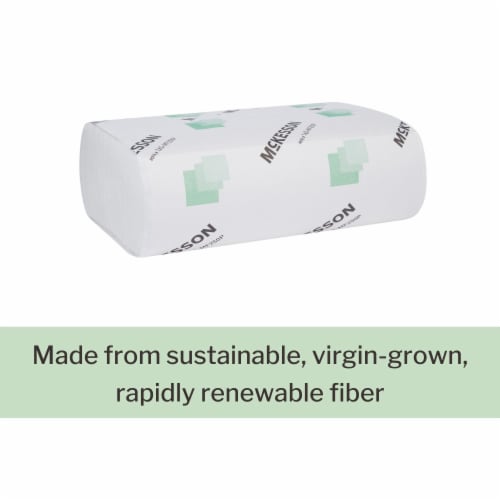 McKesson Premium Paper Towel Multi-Fold 16 Pack(s), 250 Towels/ Pack Perspective: top