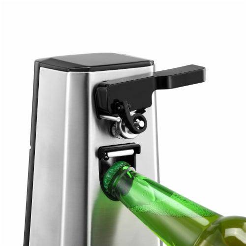 Professional Series Can Opener and Bottle Opener Stainless Steel Perspective: top