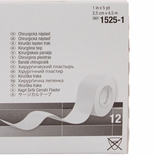 3M Blenderm Clear Plastic Waterproof Medical Tape 1 x 5 Yd 1 3M Blenderm Clear Plastic Waterproof Medical Tape 1 x 5 Yd 1