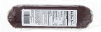 Hickory Farms Brown Sugar & Honey Recipe Turkey Summer Sausage Perspective: back