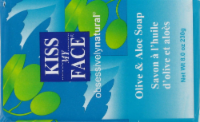 Kiss My Face Olive & Aloe Bar Soap Perspective: back