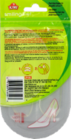 Kiwi Smiling Feet Gel Heel Liners Perspective: back