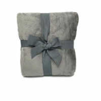 HD Designs Velvet Blanket - Grey Perspective: Main