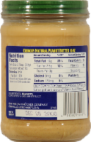 Adams 100% Natural Crunchy Peanut Butter Perspective: back