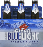 Labatt Blue Light Beer Perspective: back