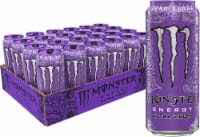 Monster® Zero Sugar Ultra Violet Energy Drink Can Perspective: Main