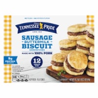 Odom's Tennessee Pride Sausage & Buttermilk Biscuits Perspective: back