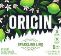 Origin™ Lime Flavored Sparkling Water Cans Perspective: Main