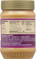 Krema Natural Crunchy Peanut Butter Perspective: back