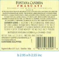 Fontana Candida Frascati Perspective: back