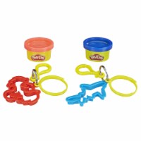 Play-Doh Dragon and Shark Cutters and Modeling Compound Key Chains Perspective: Main