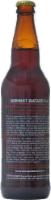Stone Brewing Arrogant Bastard Ale Bottle Perspective: back