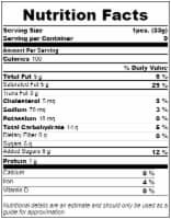 Lido® Salporina Rice Sweet Bread Perspective: back