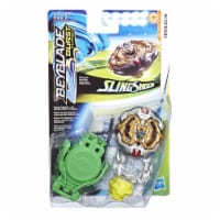 Hasbro Beyblade Burst Turbo SlingShock Hercules H4 Battling Top & Launcher Perspective: Main