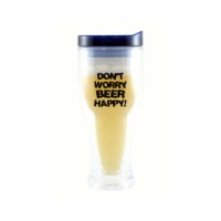 Zees Creations AC2000-B3 Beer Tumbler - Dont Worry Beer Happy Beer Buddy