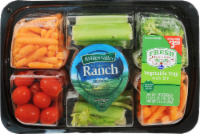 Large Vegetable Tray With Dip