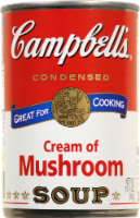 Campbell's Cream of Mushroom Soup (Case Sale) Perspective: front