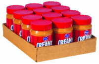 Kroger®  Creamy Peanut Butter (Case Sale) Perspective: front