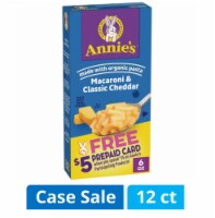 Annie's Classic Cheddar Mac & Cheese Case Sale Perspective: Main