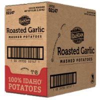 Idahoan Roasted Garlic Mashed Potatoes Case Sale Perspective: Main