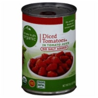 Simple Truth Organic™ No Salt Added Tomatoes Case Sale Perspective: Main