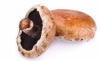 Organic Portabella Mushrooms Perspective: front