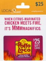El Pollo Loco $25 Gift Card – Activate and add value after Pickup Perspective: Main