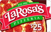 LaRosa's $25 Gift Card – Activate and add value after Pickup Perspective: Main