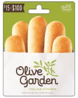 Darden Olive Garden $15-$100 Gift Card – Activate and add value after Pickup