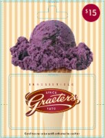 Graeter's $15 Gift Card – Activate and add value after Pickup Perspective: Main