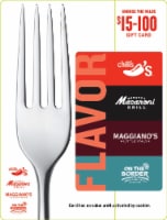 Brinker $15-$100 Gift Card – Activate and add value after Pickup